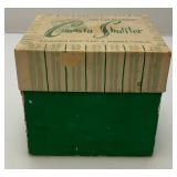 Vintage Ely Culbertson Canasta Shuffler With Original Box (Works)