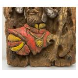 Vintage Universal Statuary Corp 1968 Conquistador Wall Plaque 11" x 15"