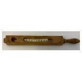 Antique  Wood Dr. Forbes Bath Thermometer Made In USA