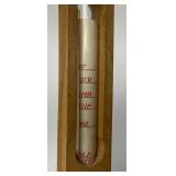 Antique  Wood Dr. Forbes Bath Thermometer Made In USA
