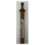 Antique Wood Brooder Thermometers Hudson? Made In USA