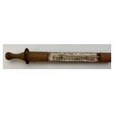 Antique Wood Brooder Thermometers Hudson? Made In USA