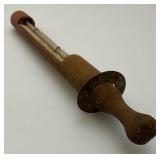 Antique Wood Brooder Thermometers Hudson? Made In USA