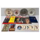 Misc. Patriotic Items Including Life Magazine, US Army Traing Center Engineer Book And More