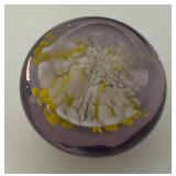 Vintage Baccarat Floral Paperweight
