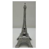 Vintage 10" Sparkle Metal Eiffel Tower