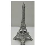 Vintage 10" Sparkle Metal Eiffel Tower