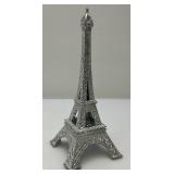 Vintage 10" Sparkle Metal Eiffel Tower