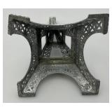 Vintage 10" Sparkle Metal Eiffel Tower