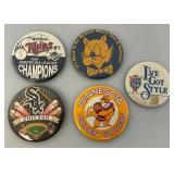 Misc. Minnesota Twins Vintage Butttons And More