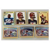1982 TOPPS Sticker Cards Including SUPER BOWL XVI Cards And More