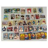 Group Of Vintage Topps Miniature Sports Cards, Stickers And More (Sealed Pack Of Super Star Cards)