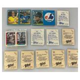 Group Of Vintage Topps Miniature Sports Cards, Stickers And More (Sealed Pack Of Super Star Cards)