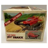 Vintage TYCO 9.6 Volt Turbo Fast Traxx In New Original Box (Box Beat Up)