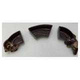 Vintage ARTMARK Three Piece Wiener Dog Serving Tray