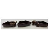 Vintage ARTMARK Three Piece Wiener Dog Serving Tray