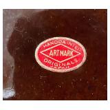 Vintage ARTMARK Three Piece Wiener Dog Serving Tray