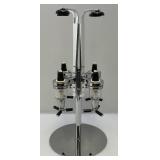 Vintage Chromed Four Bottle Drink Dispenser