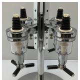 Vintage Chromed Four Bottle Drink Dispenser