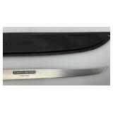 Vintage Stainless Steel GLADDING KING Fillet Knife Number 7-900-007 9" Blade With Sheath