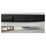 Vintage Stainless Steel GLADDING KING Fillet Knife Number 7-900-007 9" Blade With Sheath