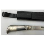 Vintage Stainless Steel GLADDING KING Fillet Knife Number 7-900-007 9" Blade With Sheath