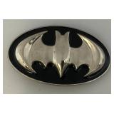 Vintage Chrome Batman belt buckles
