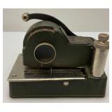 Antique Industrial Todd Co. Protectograph Personal Check Writer