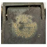 Antique Industrial Todd Co. Protectograph Personal Check Writer
