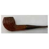 Vintage Wooden Pipe Stand With Tobacco Jar & Pipes