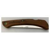 Vintage Chicago Cutlery Boundeary Waters Fillet Knife With Leather Sheath 5"