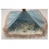 Antique YELLOWSTONE Park Silk Pillow Cover