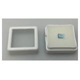 Lab Created 1.7 CT Sky Blue Topaz (In Protective Case)