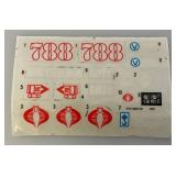 1983 GI Joe Hiss Tank With Decals Like New No Box (Decals Never Aplied)