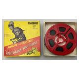 Very Old Brown Bakelite View Master & Abbott And Costello "Have Badge Will Chase" 8MM Headline Edition Movie In original Box