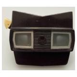 Very Old Brown Bakelite View Master & Abbott And Costello "Have Badge Will Chase" 8MM Headline Edition Movie In original Box