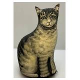 Reposted Do To No-Show Antique Cloth Cat And Chicken Door Stops 13"