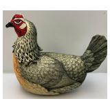 Reposted Do To No-Show Antique Cloth Cat And Chicken Door Stops 13"