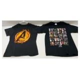 Misc. MARVEL And Avengers T-Shirts Size (Med)