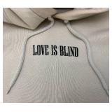 Vintage Divided "Love Is Bling" Hoodie Size (Large)