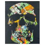 Tony Hawk Skateboard T-Shirt With Skull (Large)