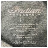 Indian Motorcycles T-Shirt Size (Large)
