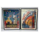 Framed 2015 & 2016 Minnesota State Fair Posters