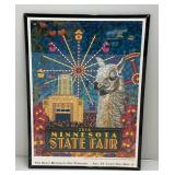 Framed 2015 & 2016 Minnesota State Fair Posters