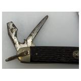 Vintage FULSTER 4 Blade Boy Scout Knife