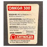Vintage Omega 300 Wood Grain Box Speakers 14 1/2" x 24 1/4"