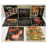 Misc. Music Albums Including Beatles, The Rolling Stones, Star Wars & More (Album Jackets Have Wear On All Of Them)