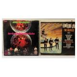 Misc. Music Albums Including Beatles, The Rolling Stones, Star Wars & More (Album Jackets Have Wear On All Of Them)