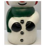 Vintage 27" Snowman Blow Mold