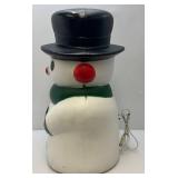 Vintage 27" Snowman Blow Mold